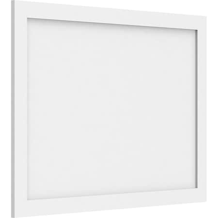 Ekena Millwork Cornell Flat Panel Decorative Wall Panel, 36"W x 26"H x 5/8"P WALP36X26X062CNL
